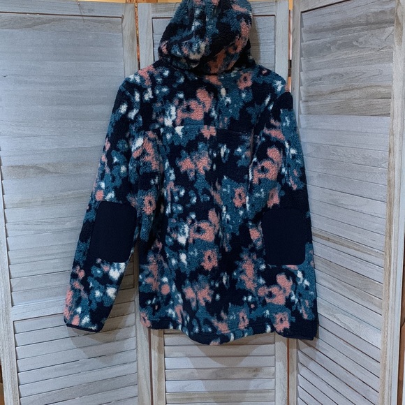 EUC The North Face Colorful Fleece Hooded Jacket - Picture 9 of 9